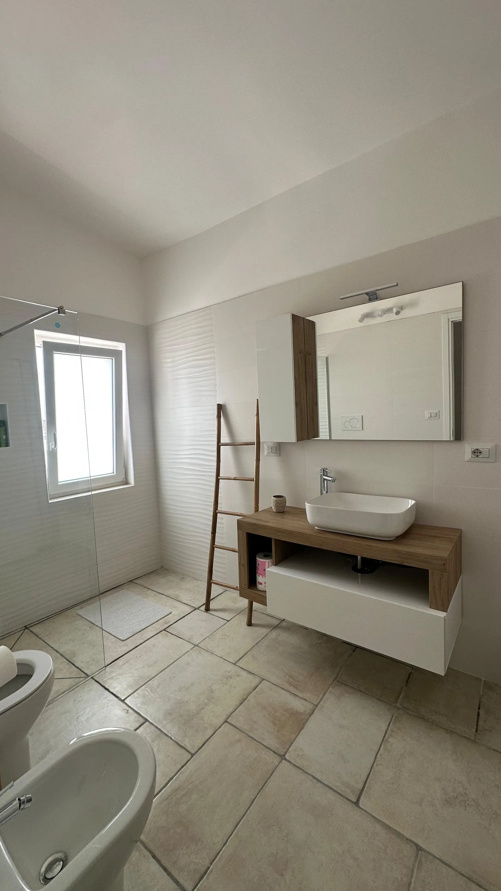 Il bagno rinnovato